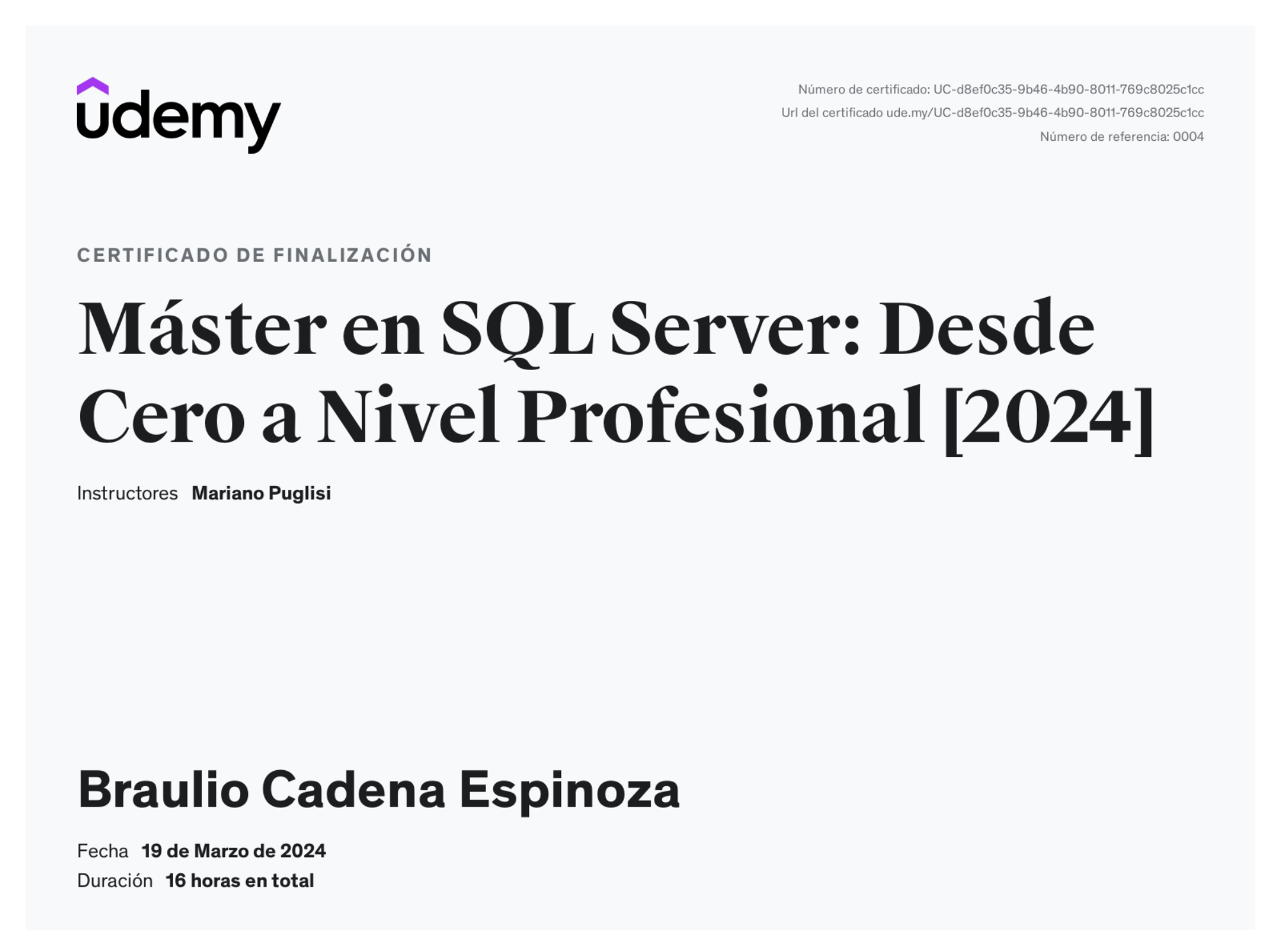 Certificación 1